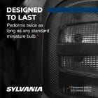 SYLVANIA 7443 SilverStar Mini Bulb, 2 Pack, , hi-res